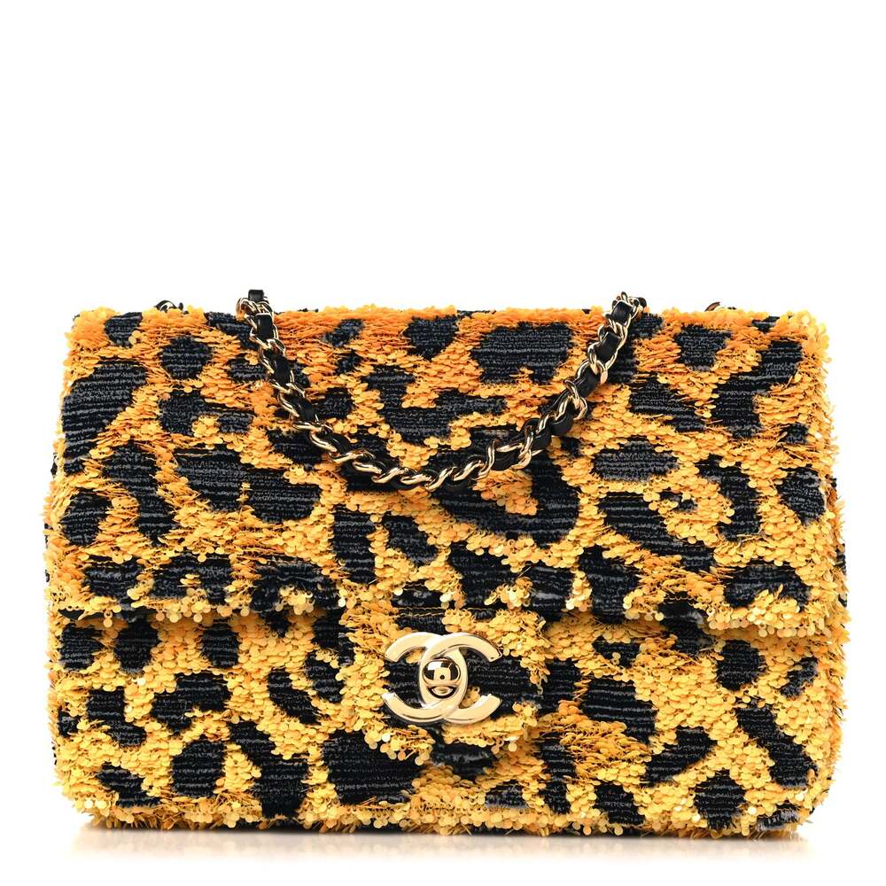 Chanel Sequin Mixed Fibers Leopard #268688C11B
